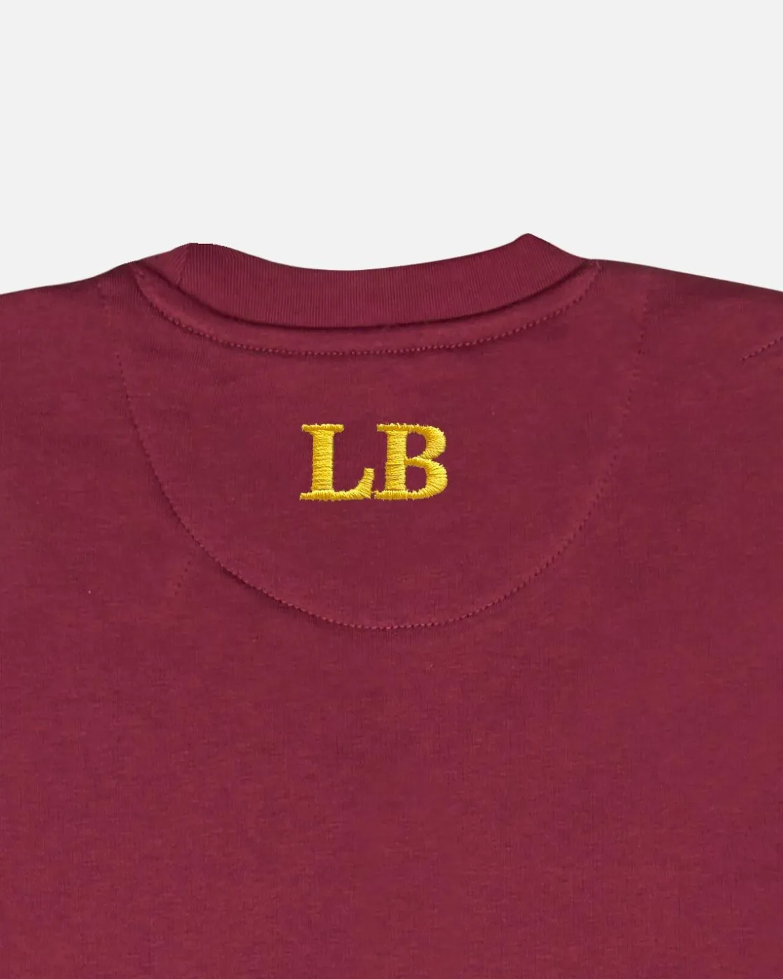 Sudaderas^Lonbali Sudadera Logo Burdeos