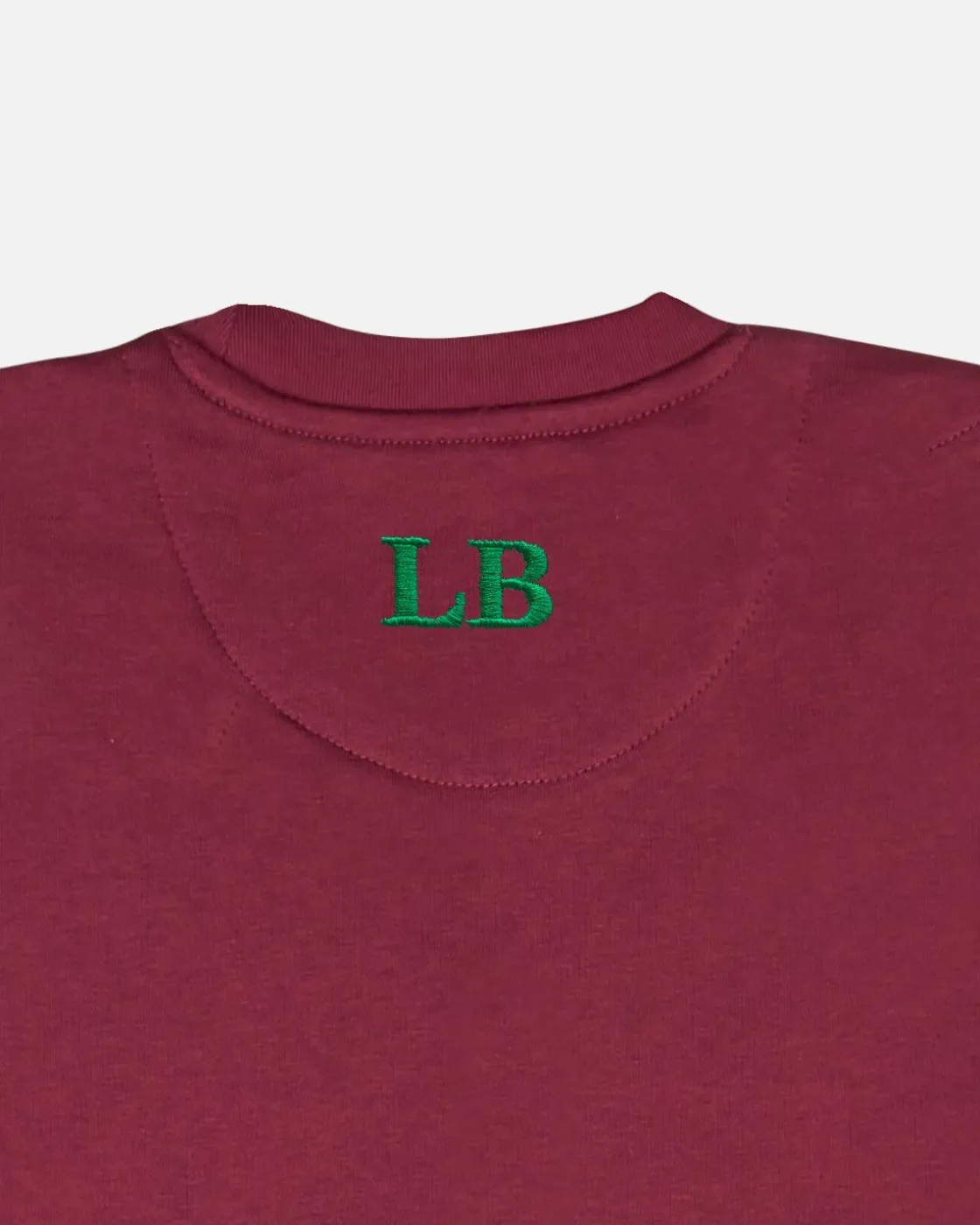 Sudaderas^Lonbali Sudadera Logo Burdeos