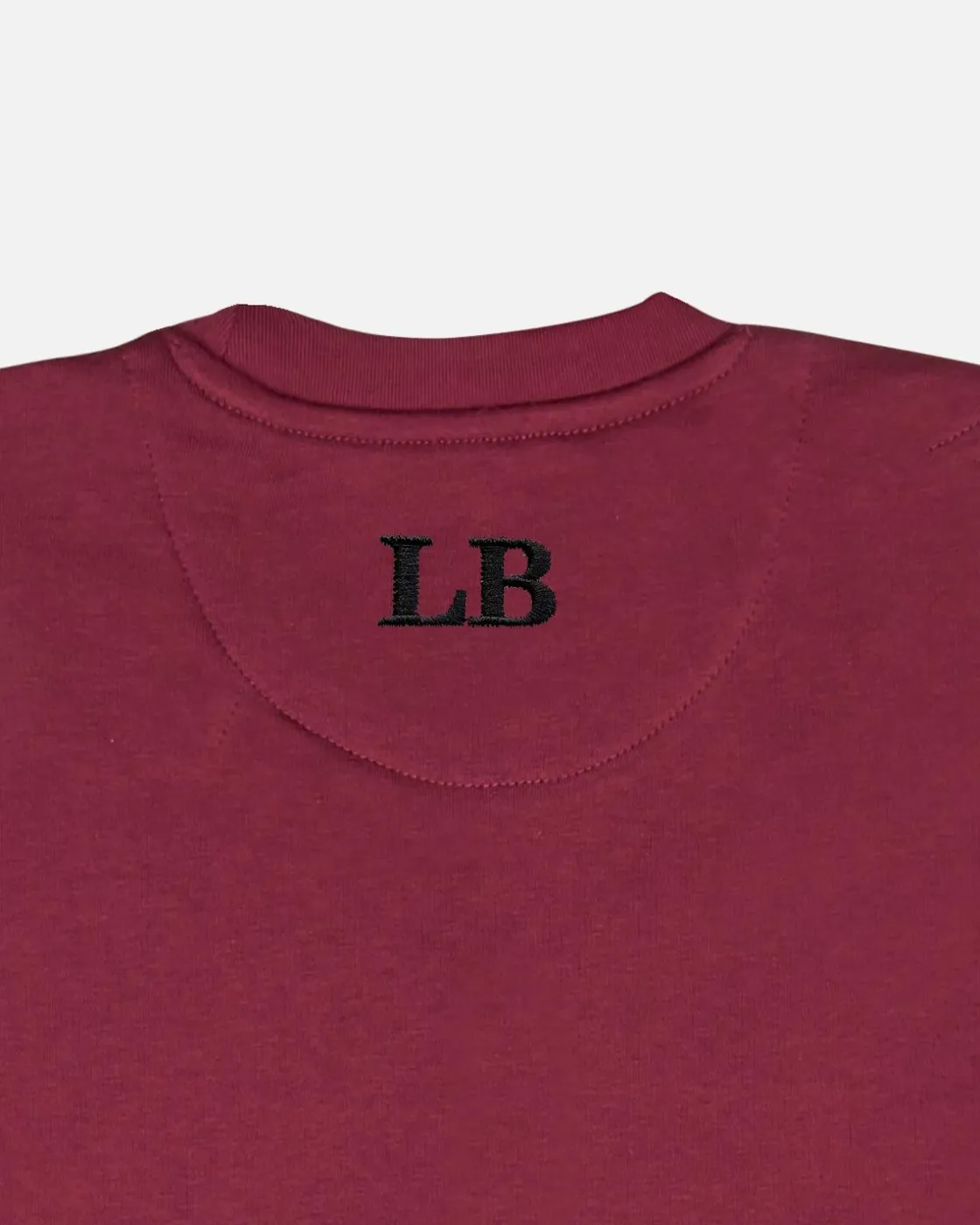Sudaderas^Lonbali Sudadera Logo Burdeos