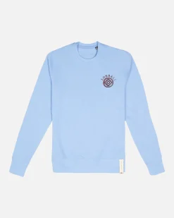 Sudaderas^Lonbali Sudadera Logo Celeste