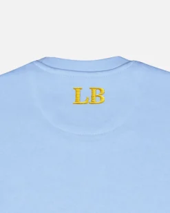 Sudaderas^Lonbali Sudadera Logo Celeste