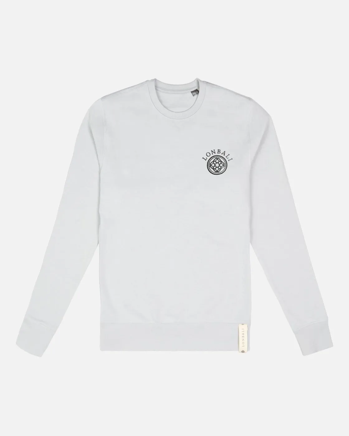 Ropa Deportiva^Lonbali Sudadera Logo Gris Claro